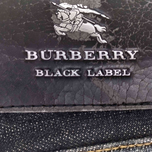 バーバリーブラックレーベル BURBERRY BLACK LABEL シューカットデニムパンツ メンズ  70